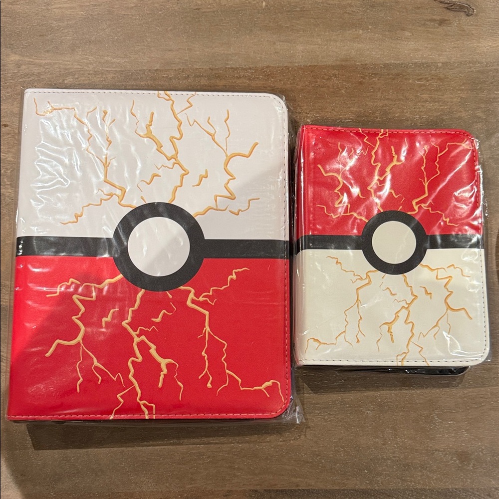 Bundle of 2 Pokemon Binders Brand New